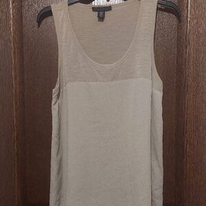 Kenneth Cole Beige Sleeveless Top